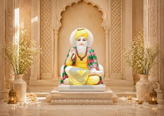 Marble Guru Nanak Dev — Hero