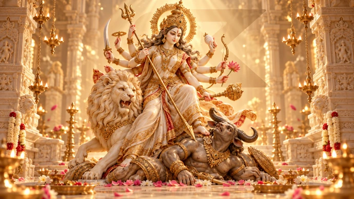 The Story of Durga Maa and Mahishasura