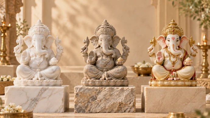 Marble vs Stone vs Resin Idols