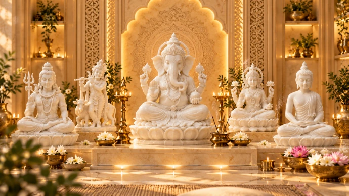 Which Marble Statue is Best for Home Temple