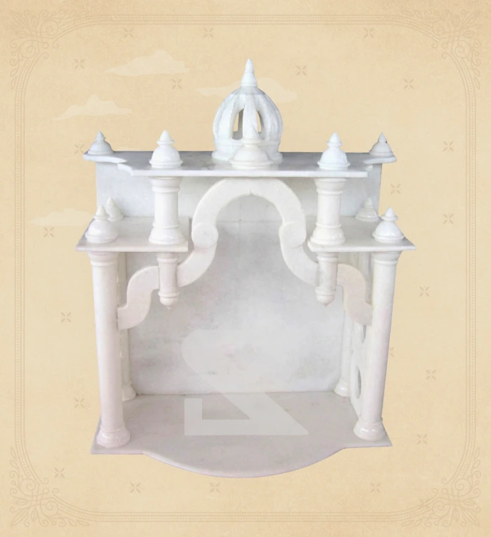 Marble Home Temple — Design 03 — SKM-HMT-03