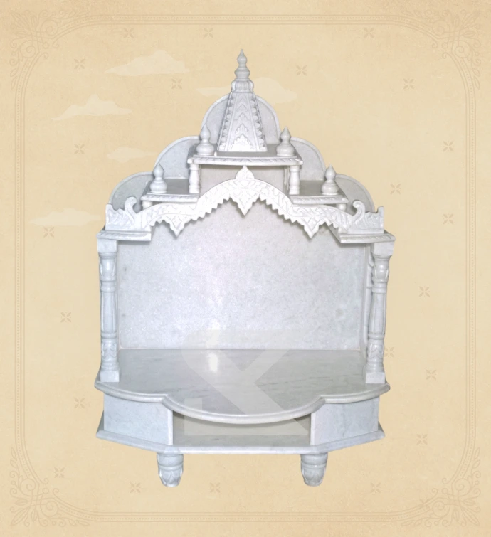 Marble Home Temple — Design 08 — SKM-HMT-08