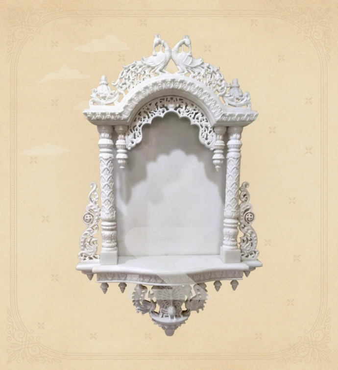 Marble Home Temple — Design 22 — SKM-HMT-22
