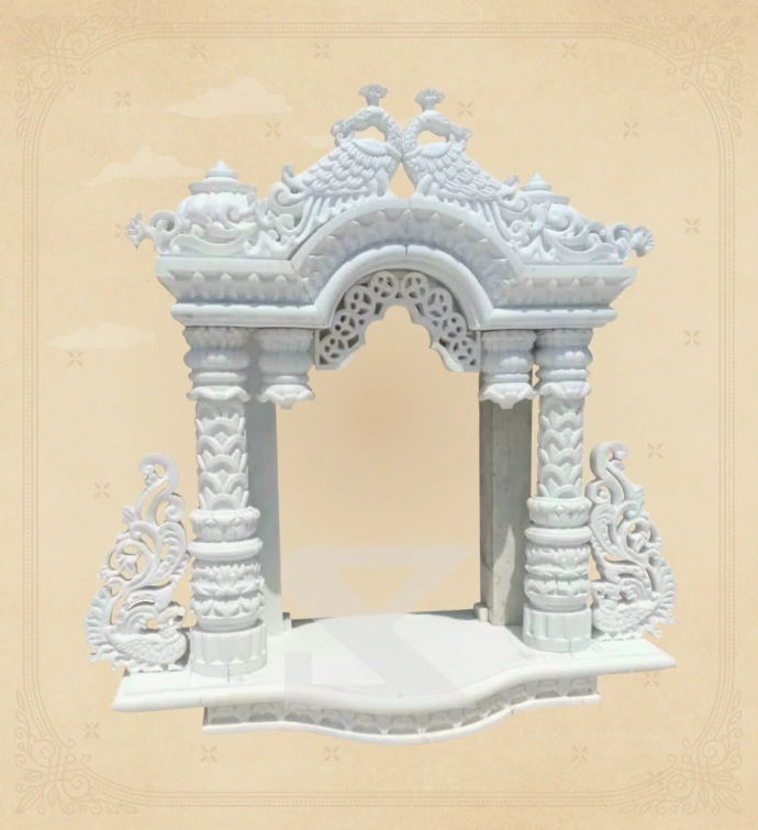 Marble Home Temple — Design 24 — SKM-HMT-24