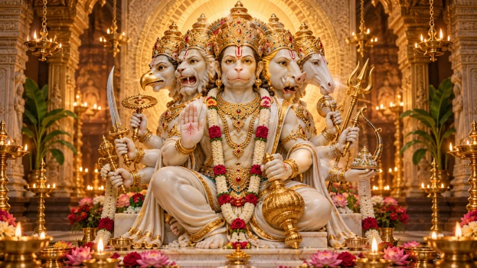 What Does Panchmukhi Hanuman Represent
